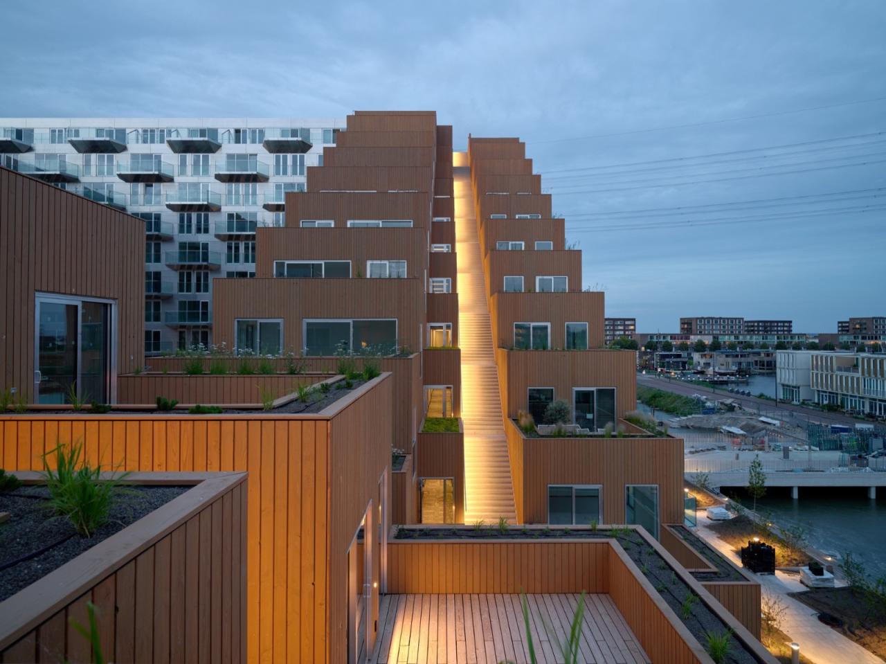 BIM建筑|水上庭院住宅 Sluishuis / BIG + Barcode Architects