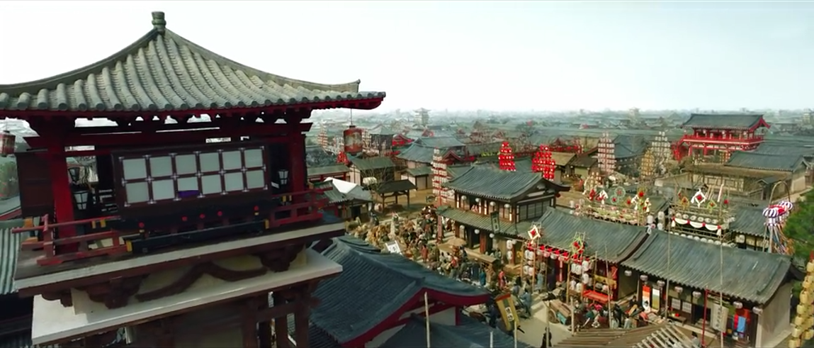 BIM建筑|现代视角下的新唐风演绎：长春世茂莲花山文旅小镇 / UA尤安设计