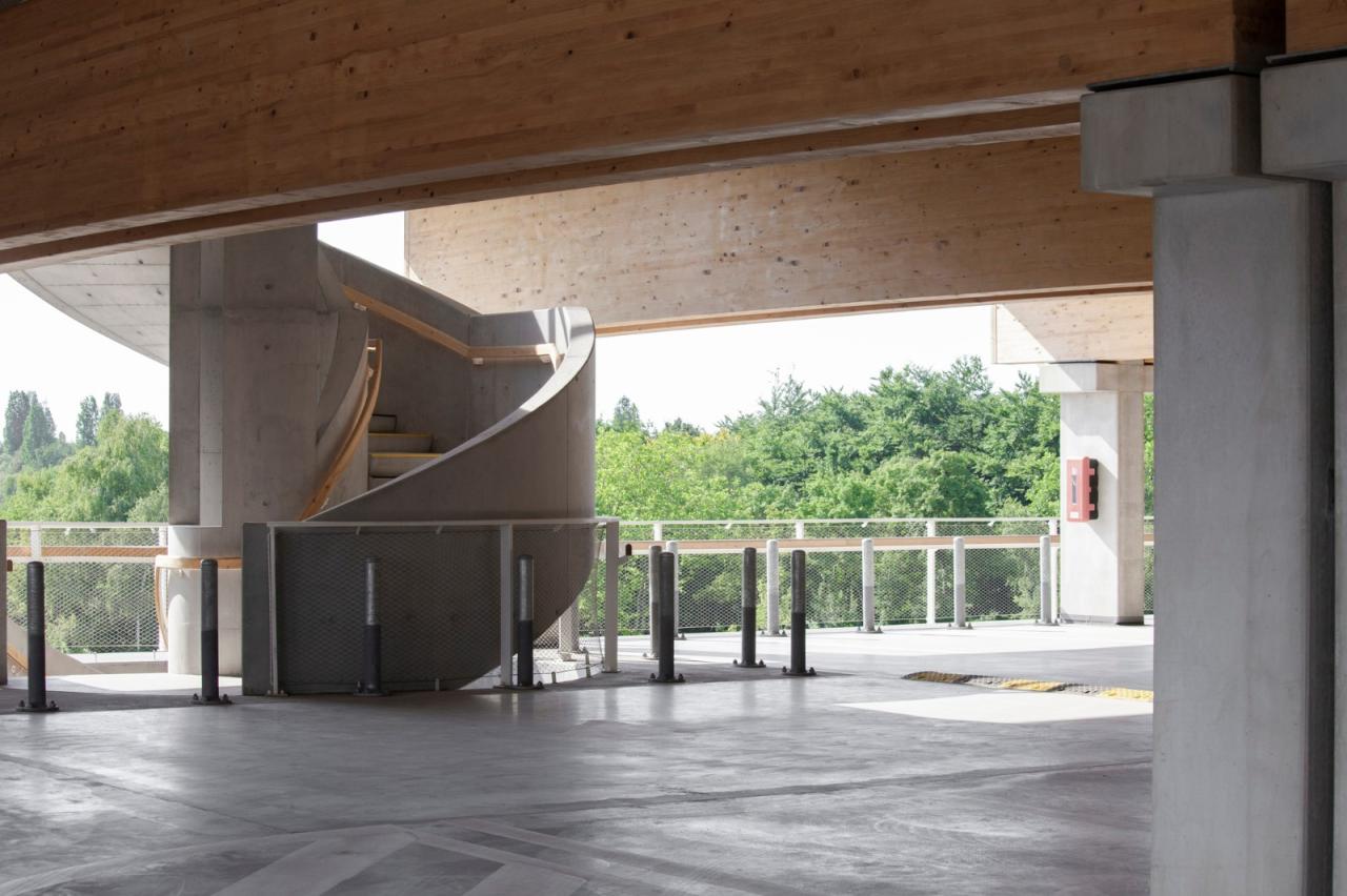 BIM建筑|Park+Ride新模式，私人交通+公交交通 / HUB