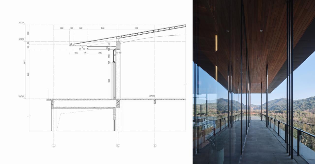 BIM建筑|生长的长屋：九溪云舒･昆明九溪湖国际生态区体验中心 / UA尤安设计
