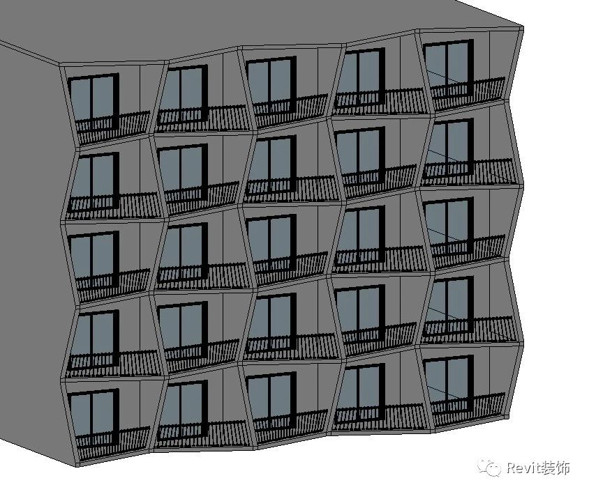 BIM技巧|Revit斜栏杆怎么做？Revit中用自适应族创建斜面栏杆的方法