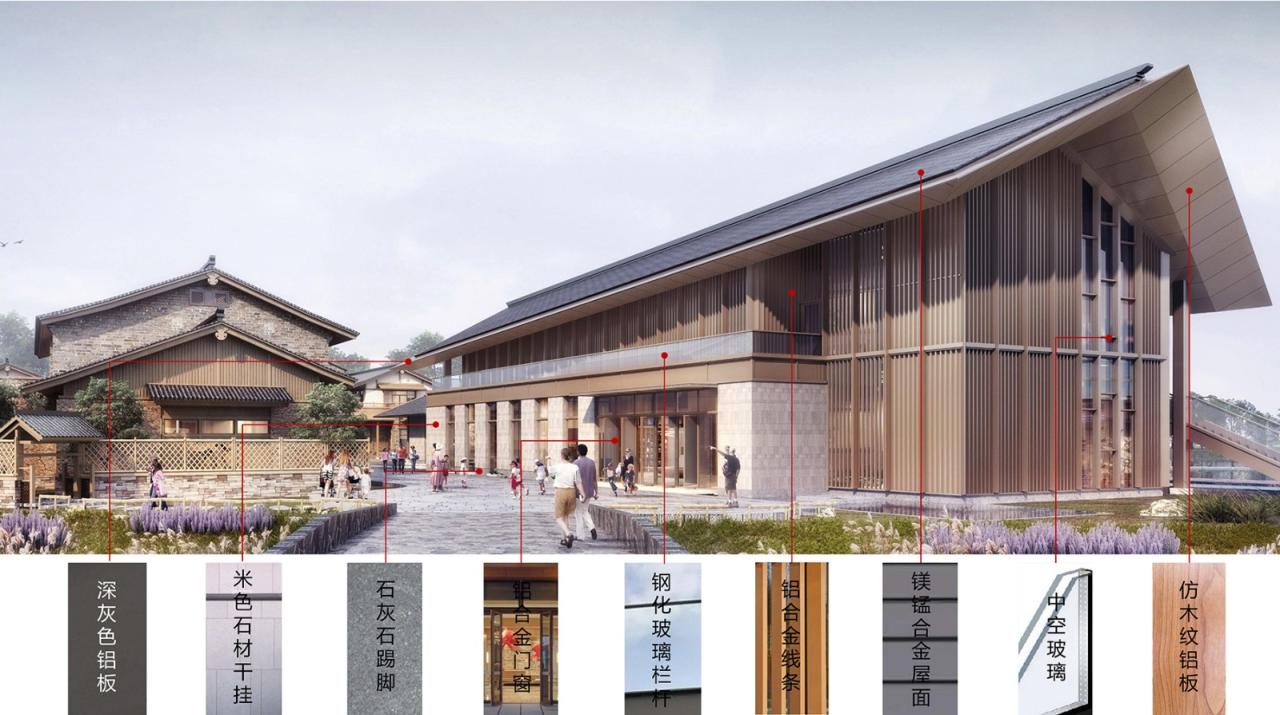BIM建筑|高新·黑稻田项目，陕西洋县 / 艾麦欧（上海）建筑设计咨询有限公司（M.A.O.）