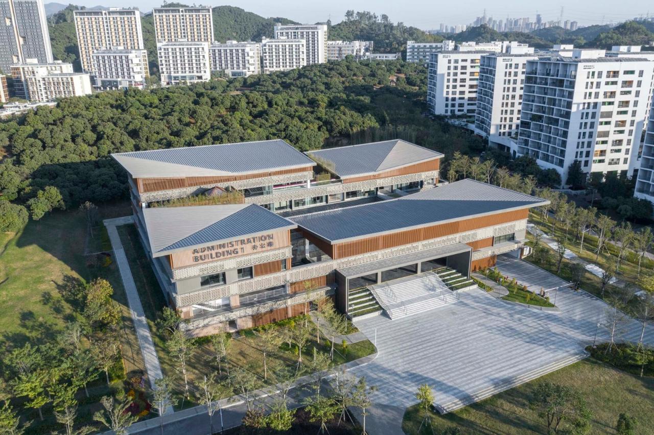 BIM建筑|南方科技大学校园二期 / 法国AS建筑工作室