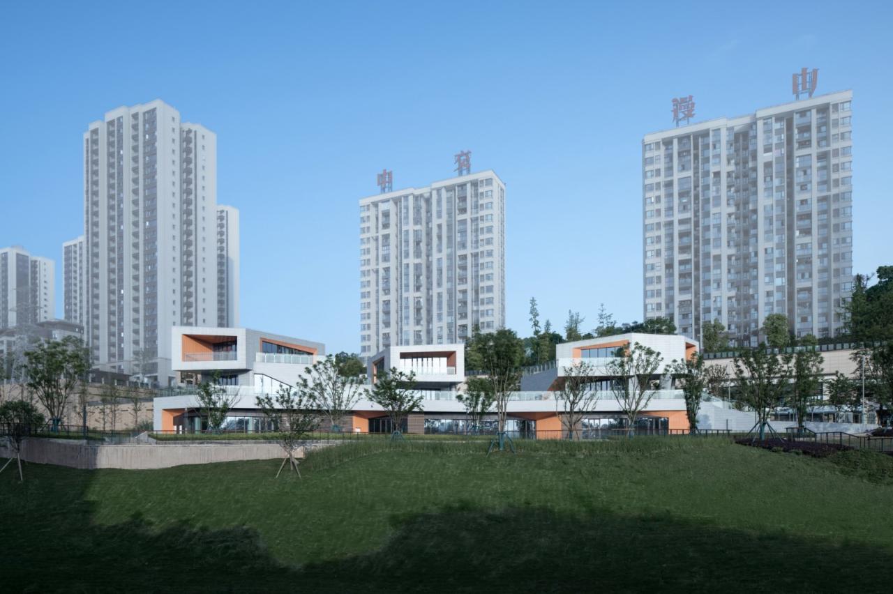 BIM建筑|重庆南岸区茶园中交漫山滨河商业，重庆 / 源道建筑