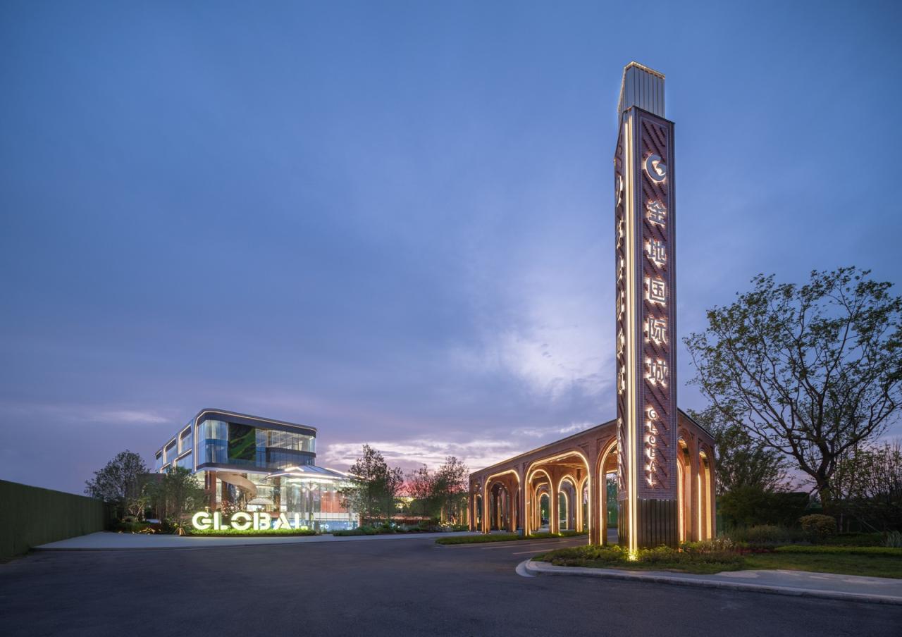 BIM建筑|武汉金地·国际城示范区 / PTA上海柏涛