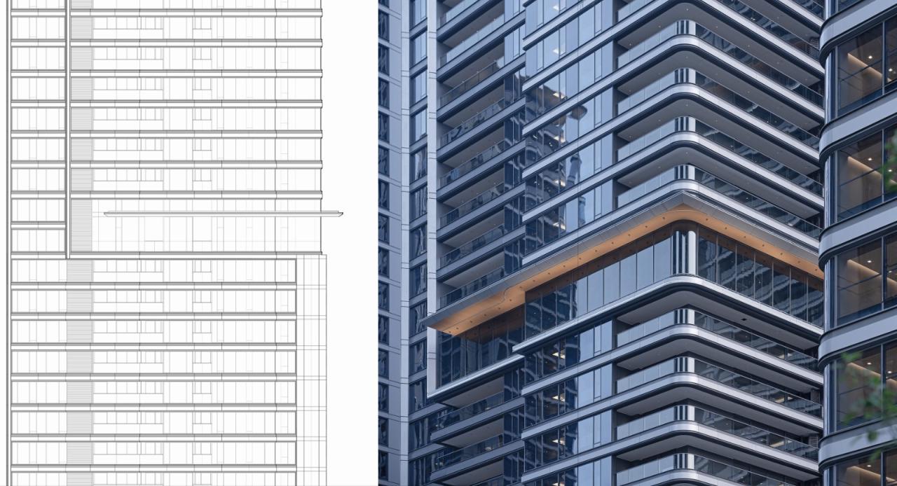 BIM建筑|城市界面的建构与解构，杭州臻奥院 / gad作品