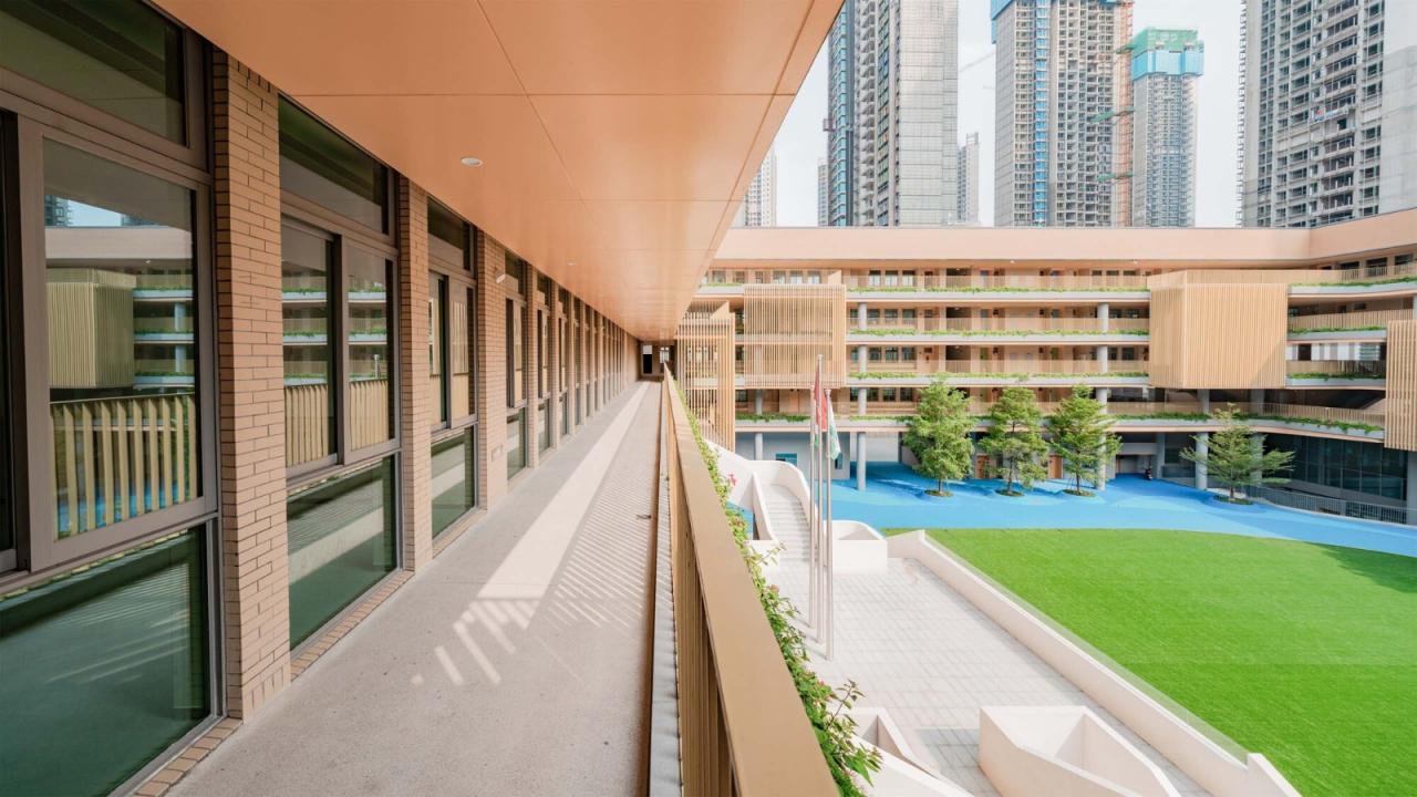 BIM建筑|深圳外国语学校宝安学校 / 华阳国际设计集团