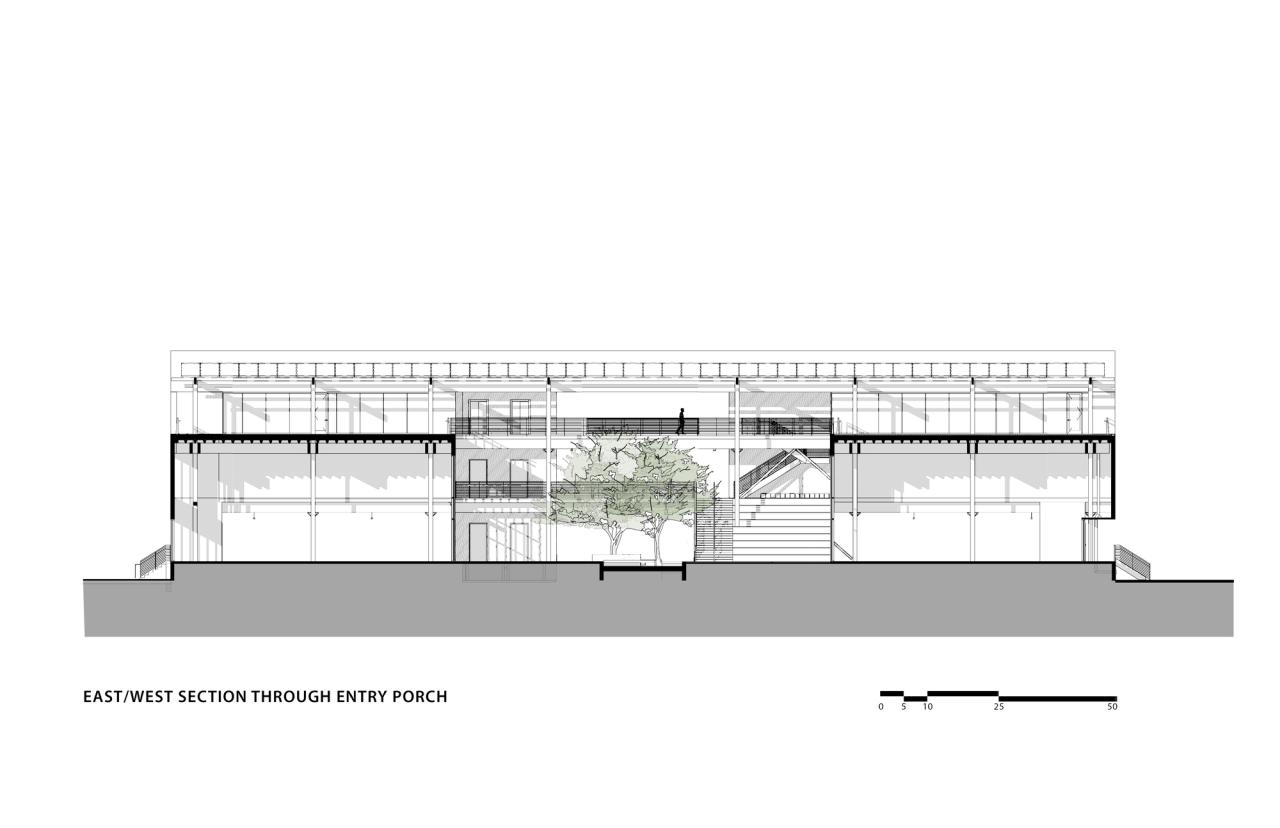 BIM建筑|Fifth + Tillery 办公大楼 / Gensler