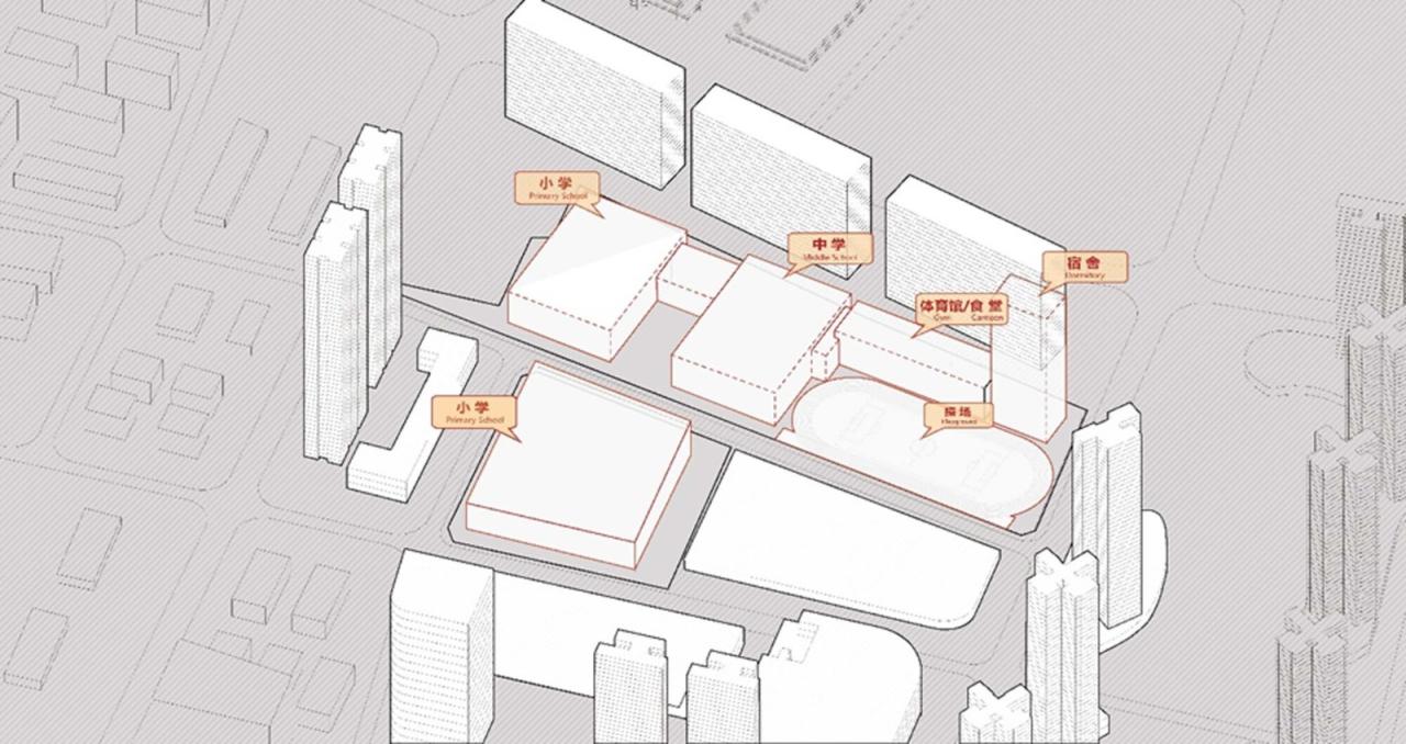 BIM建筑|深圳外国语学校宝安学校 / 华阳国际设计集团