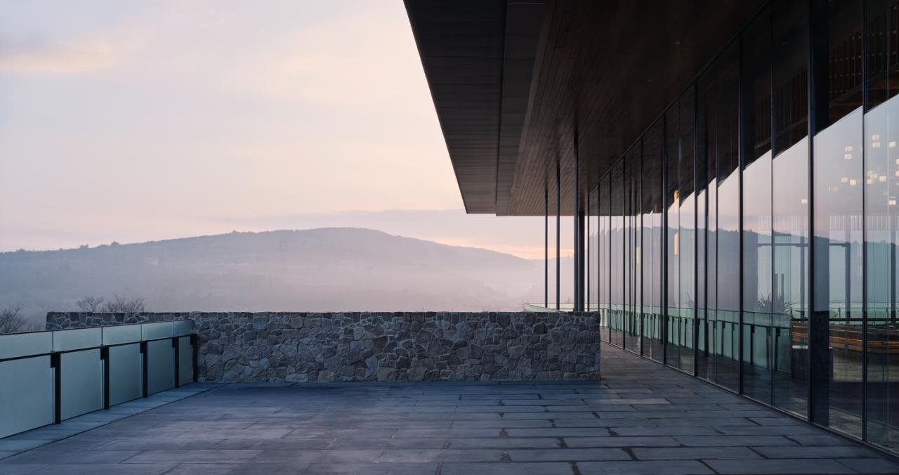 BIM建筑|生长的长屋：九溪云舒･昆明九溪湖国际生态区体验中心 / UA尤安设计