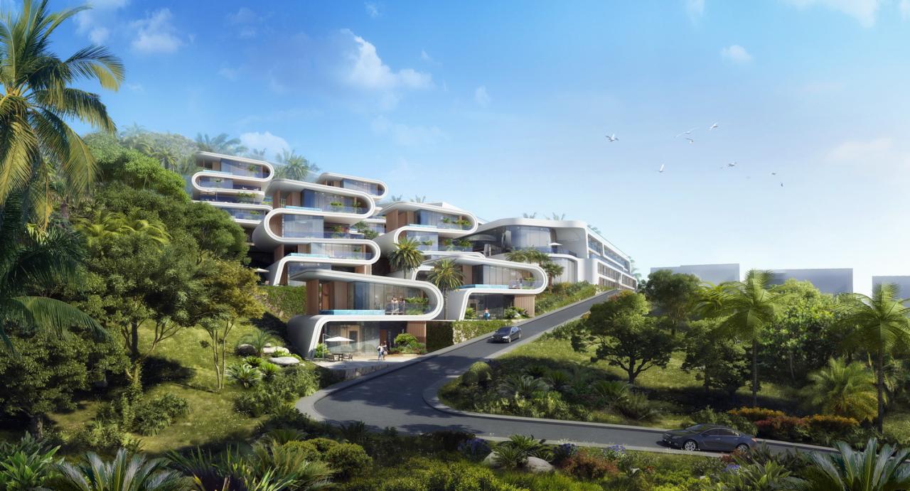 BIM建筑|山与海 · 普吉岛滨海酒店项目 / 简和建筑