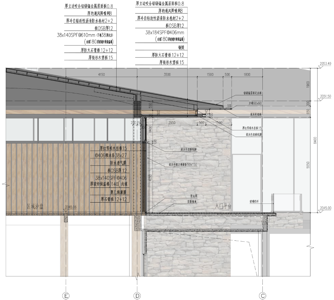 BIM建筑|生长的长屋：九溪云舒･昆明九溪湖国际生态区体验中心 / UA尤安设计