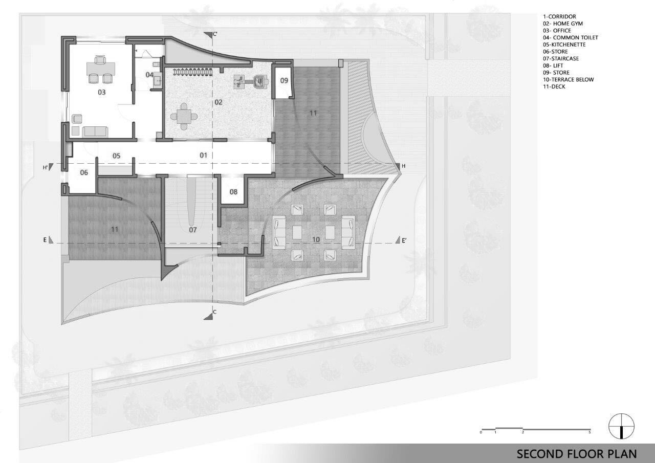 BIM建筑| 拱形的未来之家 / Sanjay Puri Architects