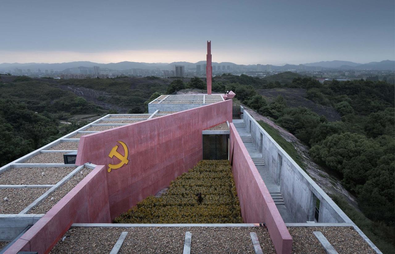 BIM建筑|中共诸暨县“一大”红色教育基地 / 浙江大学建筑设计研究院