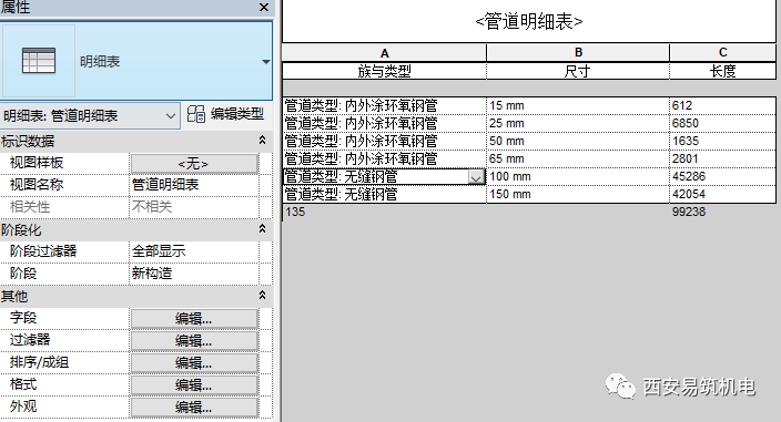 BIM技巧|Revit能不能算量？Revit建模后如何用明细表算量？