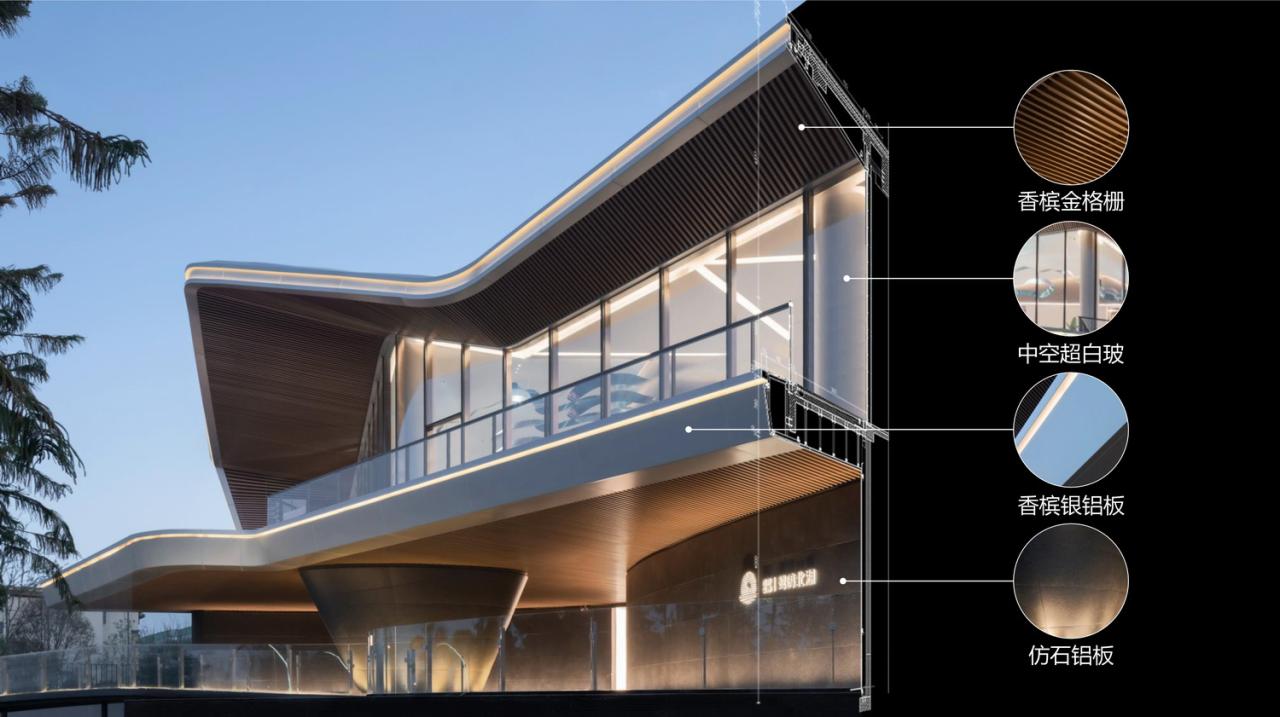 BIM建筑|漂浮艺居 舟泊烟渚：成都首开金地 • 鹭鸣北湖 / 成执设计