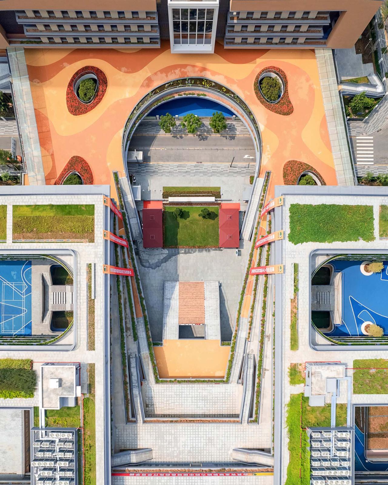 BIM建筑|深圳外国语学校宝安学校 / 华阳国际设计集团