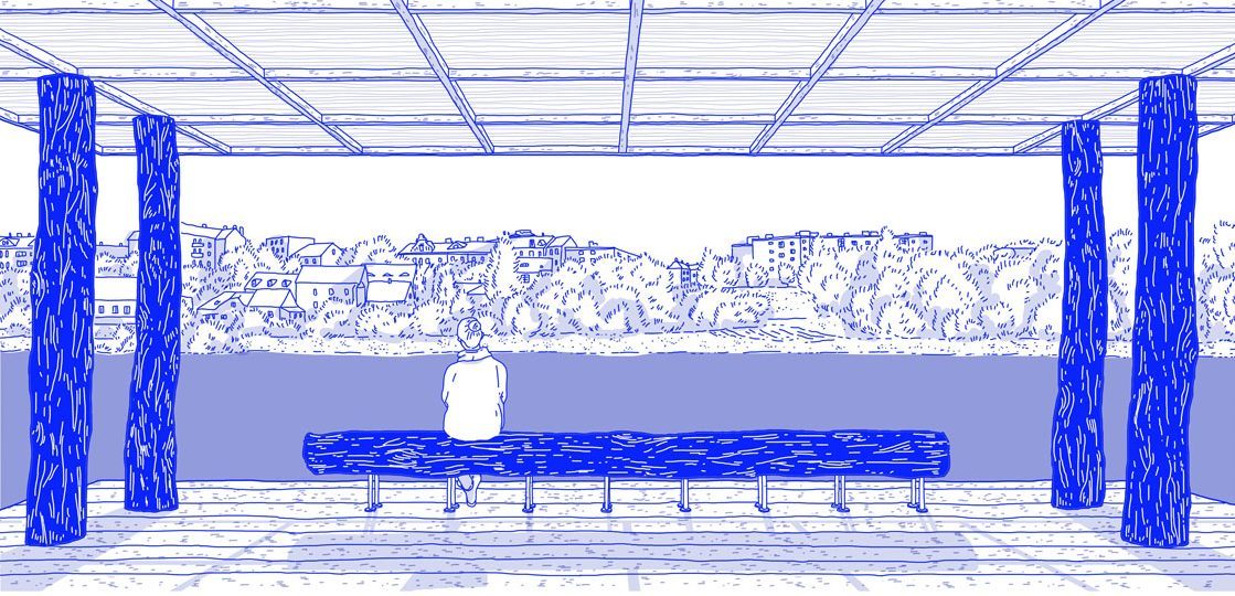 BIM建筑|德拉瓦河上的漂浮亭竞赛获奖者公布