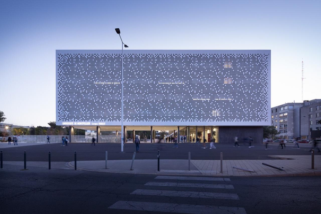 BIM建筑|蒙彼利埃大学科学学院 / BPA ARCHITECTURE