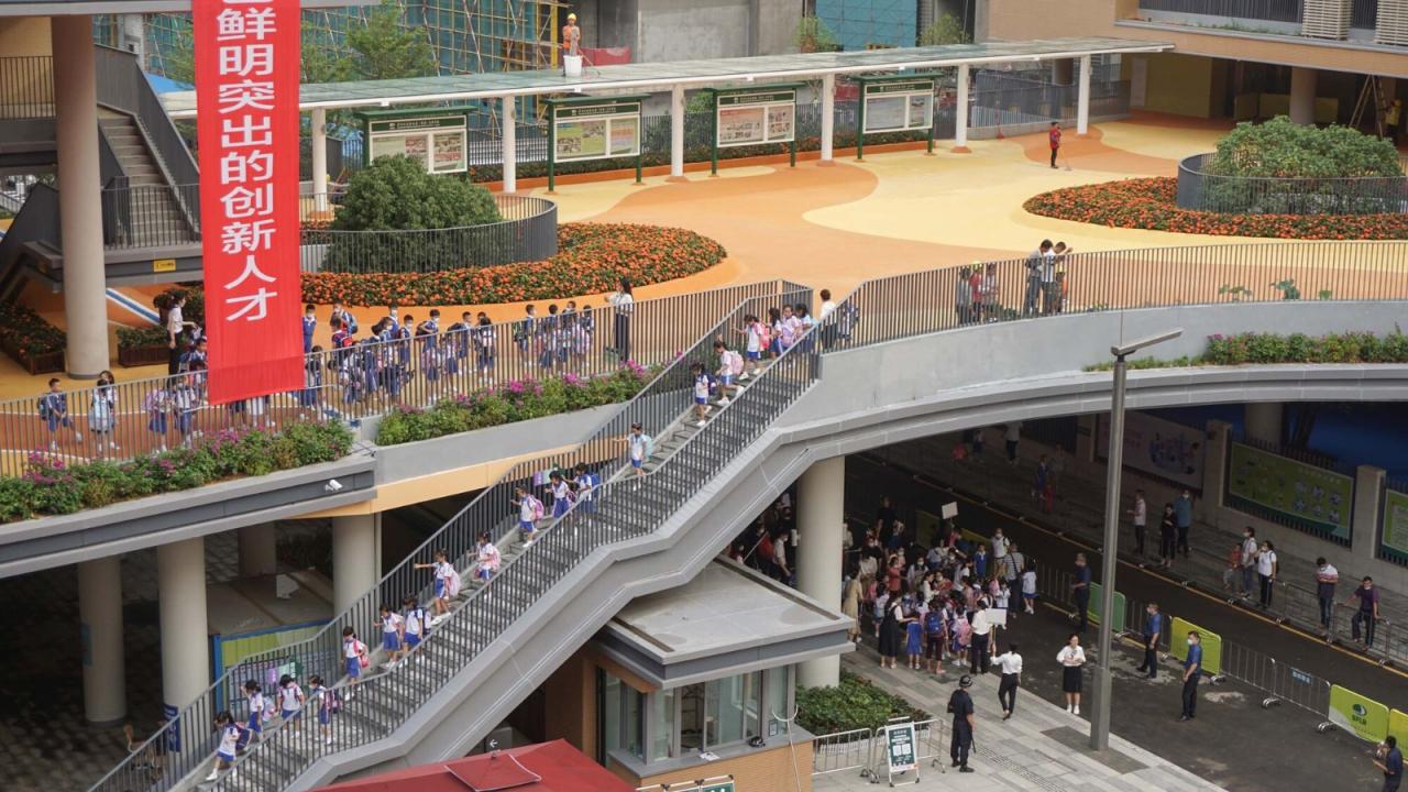 BIM建筑|深圳外国语学校宝安学校 / 华阳国际设计集团