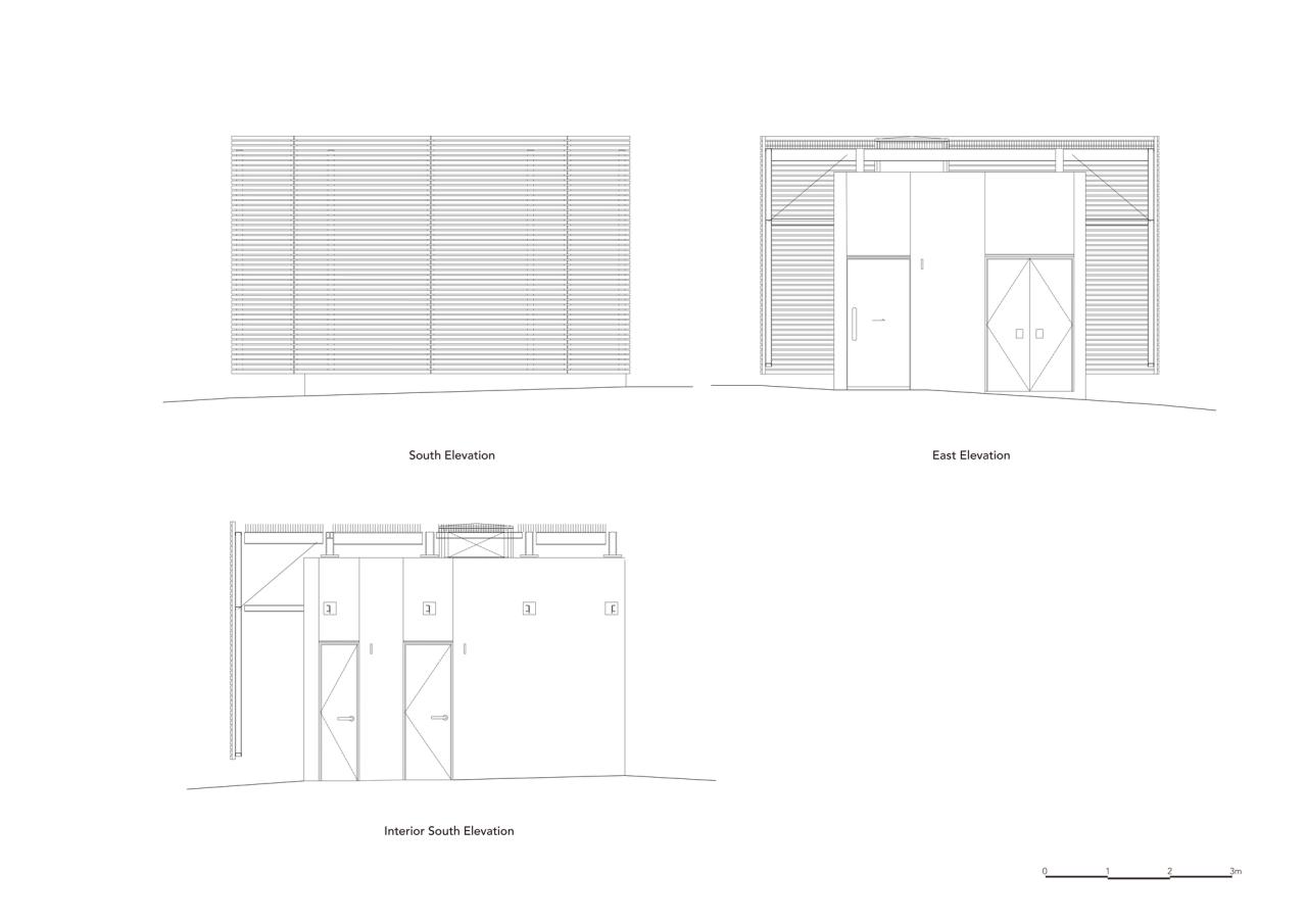 BIM建筑|半透明方块，东京‘纯白’公共卫生间 / SAMURAI