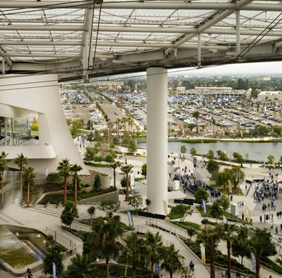 BIM建筑|HKS设计洛杉矶索菲体育场