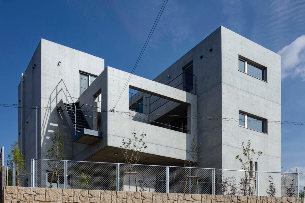 BIM建筑|巷路尽头的住宅 / T2P Architects Office