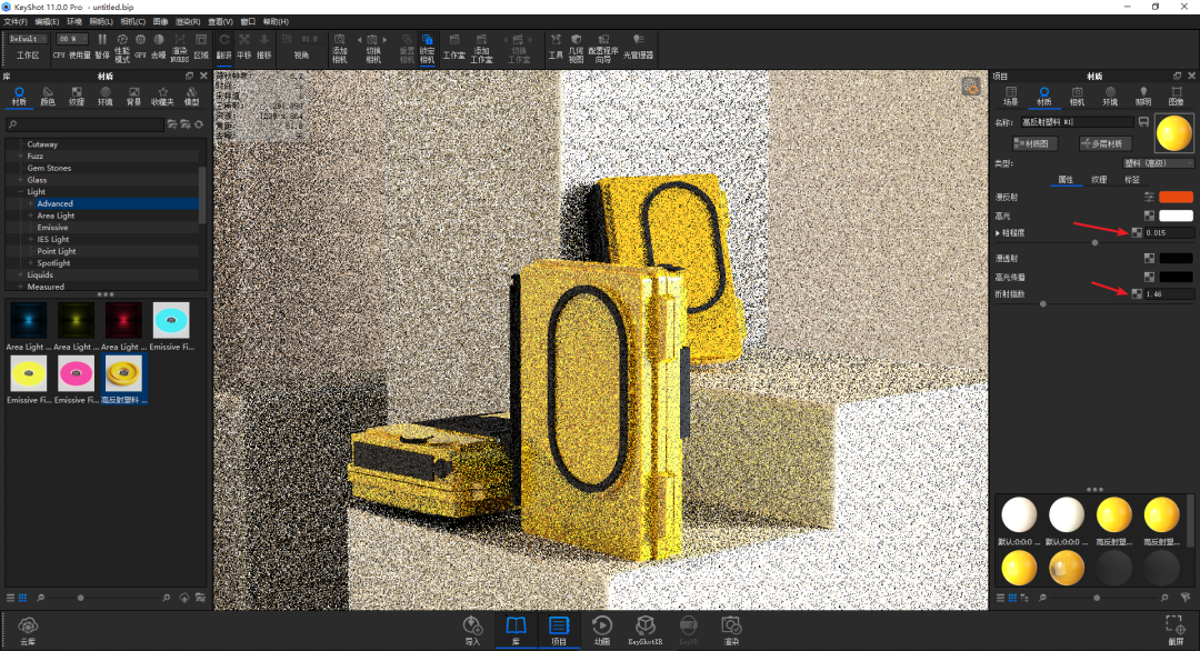BIM问答|KeyShot磁带怎么渲染？KeyShot11磁带场景渲染教学！
