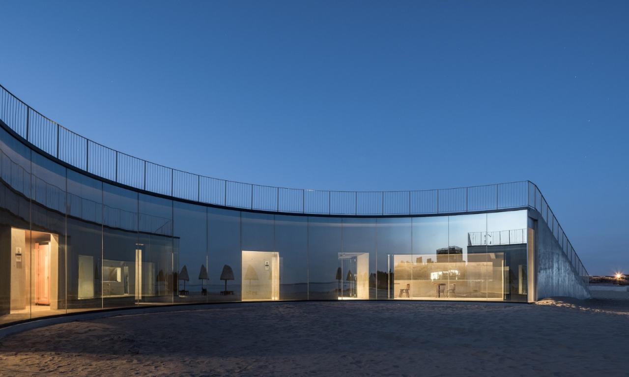 BIM建筑|海边咖啡厅：海之回声 / 同一建筑设计事务所