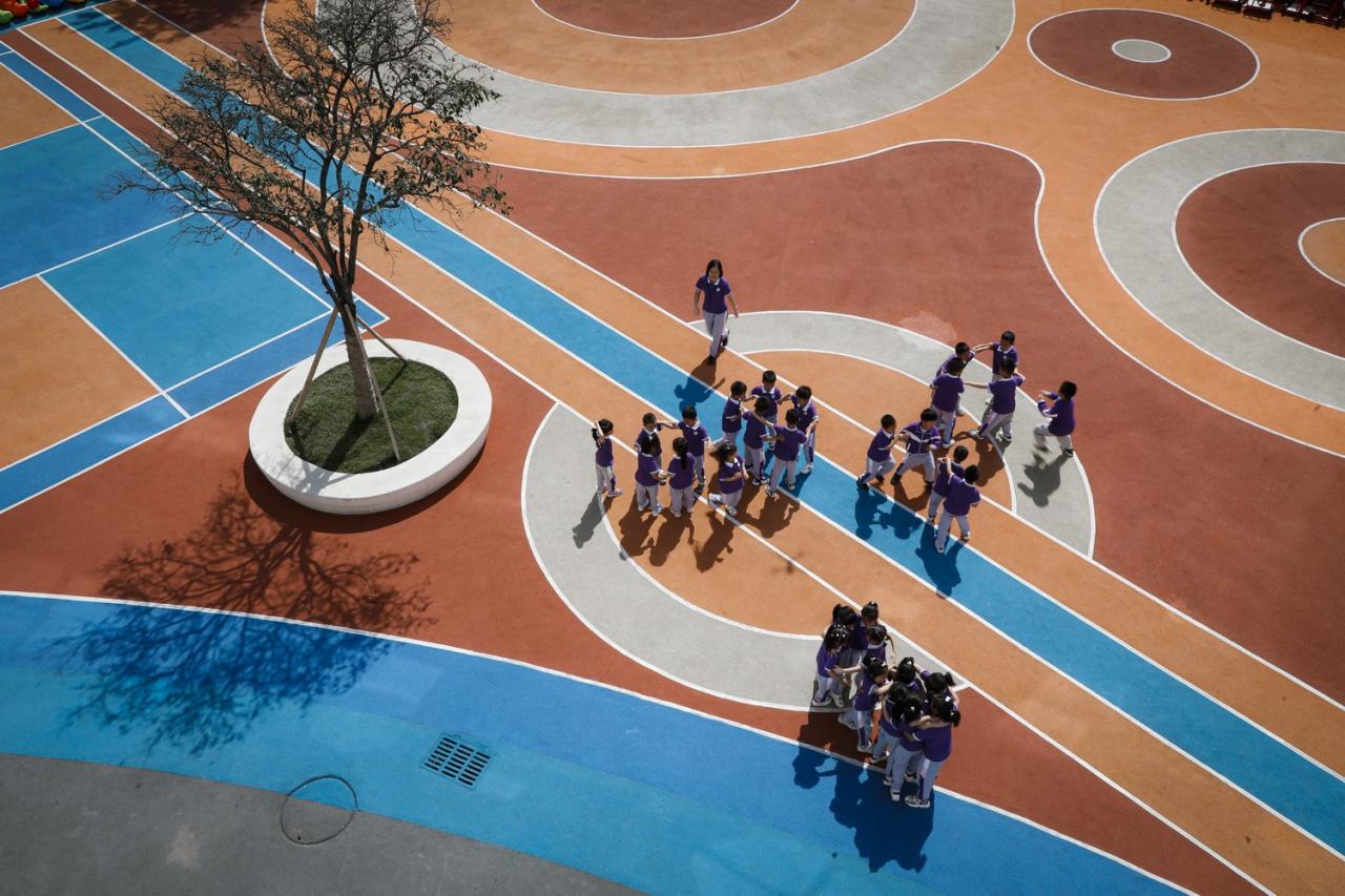 BIM建筑|中国最美幼儿园在县城：平利县第三幼儿园 / 迪卡建筑设计中心