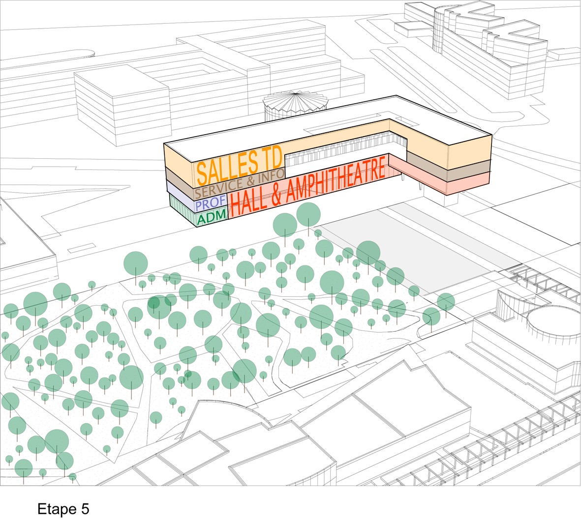 BIM建筑|蒙彼利埃大学科学学院 / BPA ARCHITECTURE