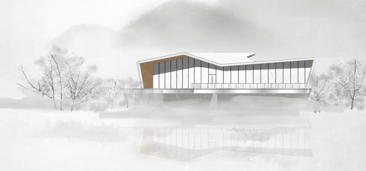 BIM建筑|漂浮艺居 舟泊烟渚：成都首开金地 • 鹭鸣北湖 / 成执设计