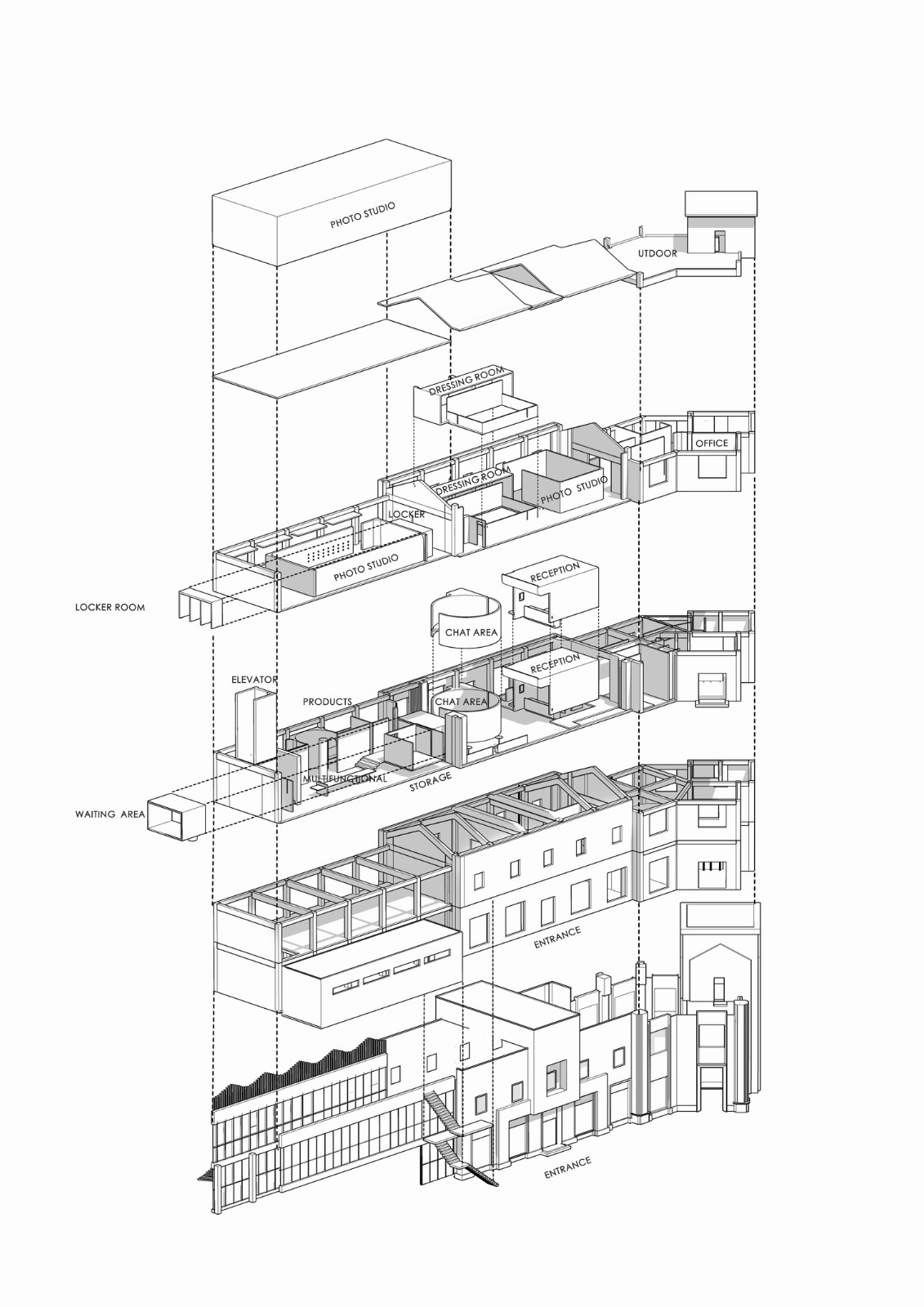 BIM建筑|光束游戏 - RAyinGallery / HOOOLDESIGN事务所