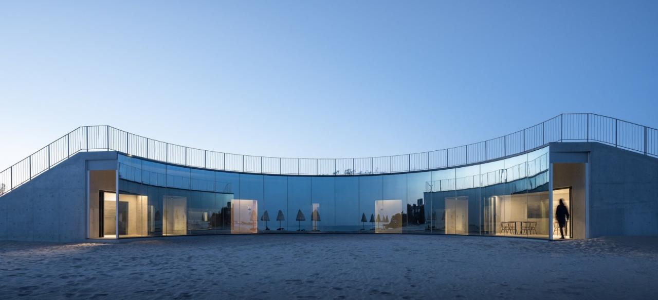 BIM建筑|海边咖啡厅：海之回声 / 同一建筑设计事务所