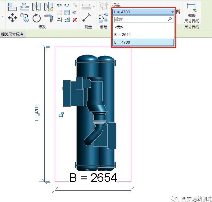 BIM技巧|Revit技巧：如何在Revit中给设备设置维护检修空间？