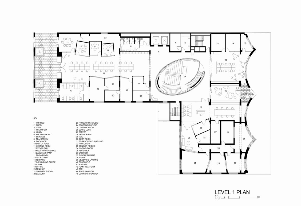 BIM建筑|‘半成品’建筑：圣基尔达，维多利亚傲娇中心 / BAU+Grant Amon