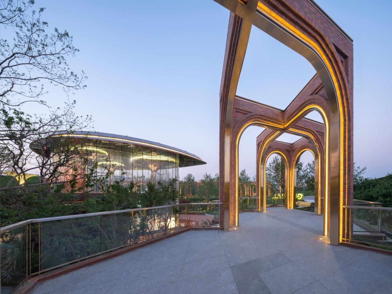 BIM建筑|武汉金地·国际城示范区 / PTA上海柏涛