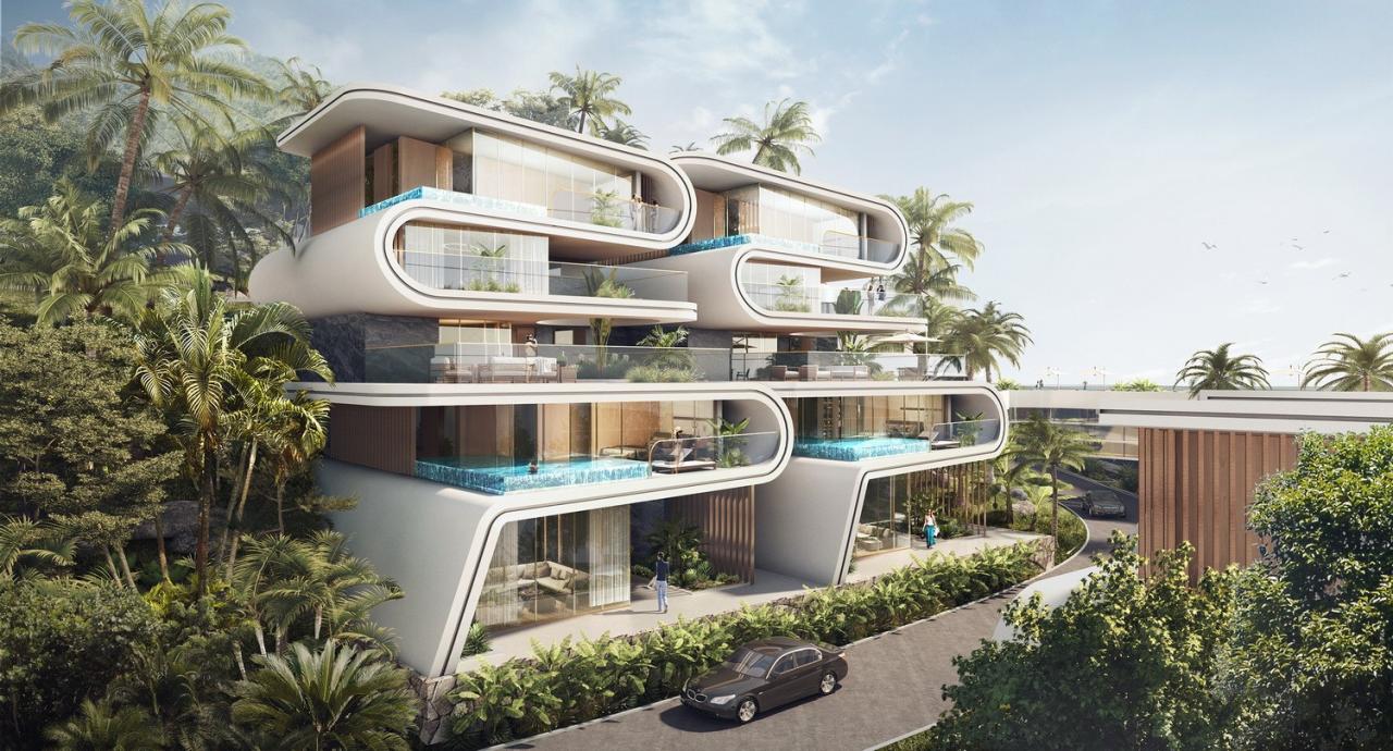 BIM建筑|山与海 · 普吉岛滨海酒店项目 / 简和建筑