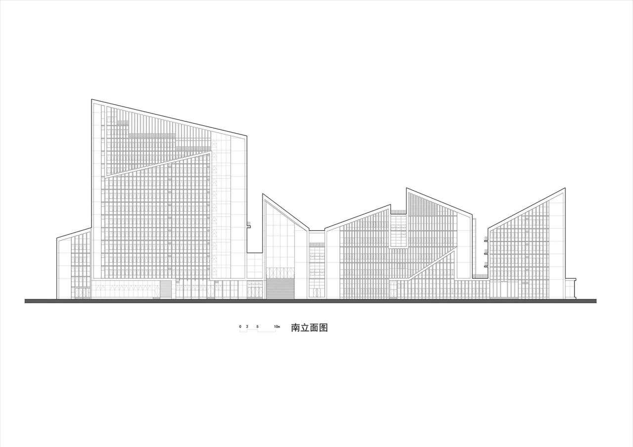 BIM建筑|江西建设职业技术学院图文信息综合楼 / 华南理工大学建筑设计研究院有限公司 陶郅工作室