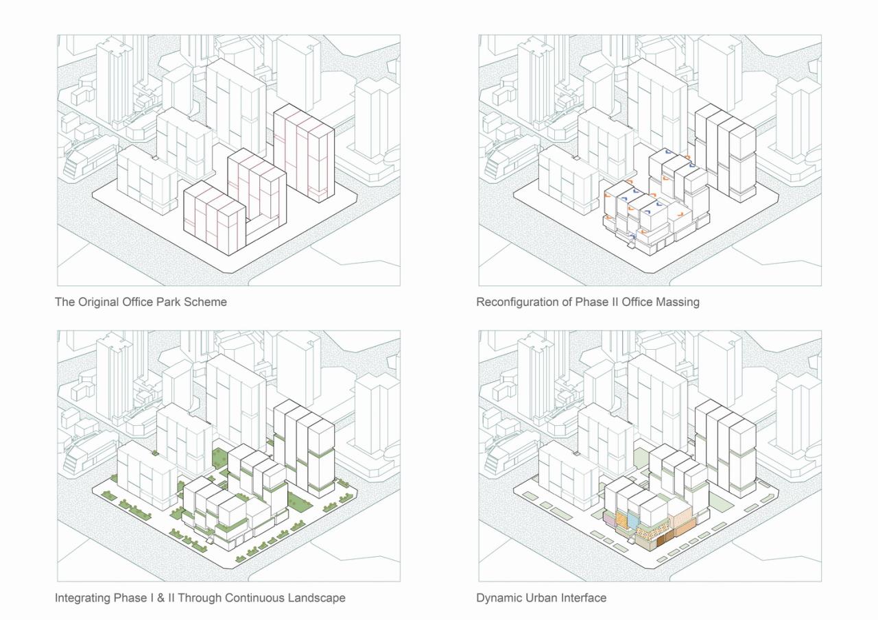 BIM建筑|一键焕新的城市插件-广州时代·芳华里二期续建更新 / EID Arch姜平工作室