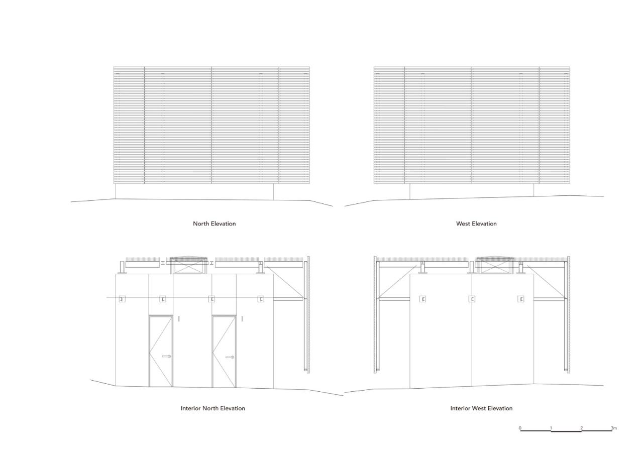 BIM建筑|半透明方块，东京‘纯白’公共卫生间 / SAMURAI