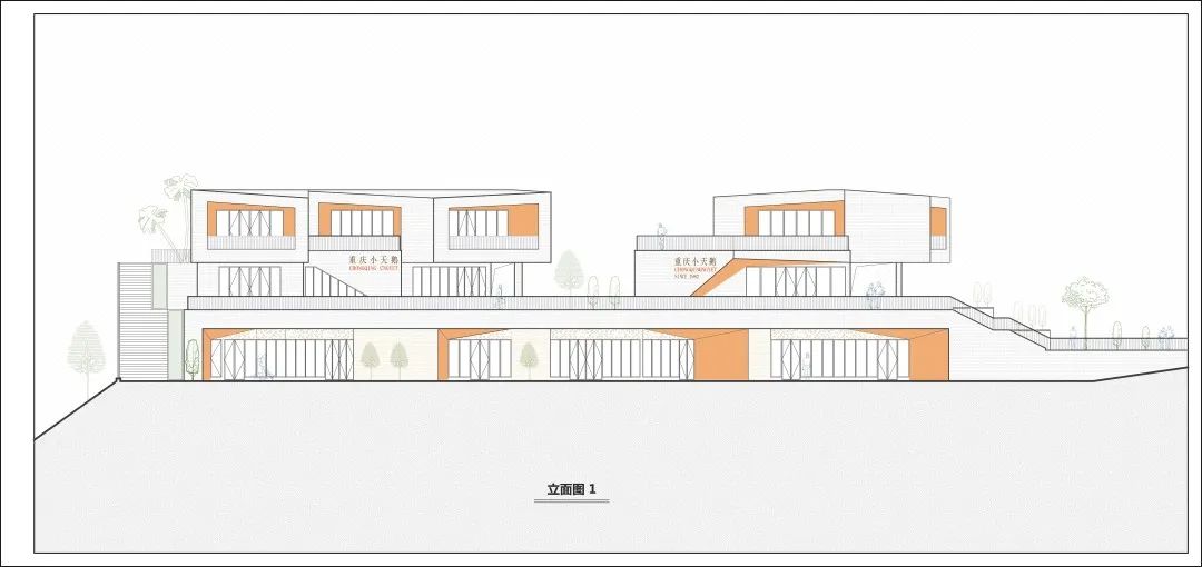 BIM建筑|重庆南岸区茶园中交漫山滨河商业，重庆 / 源道建筑