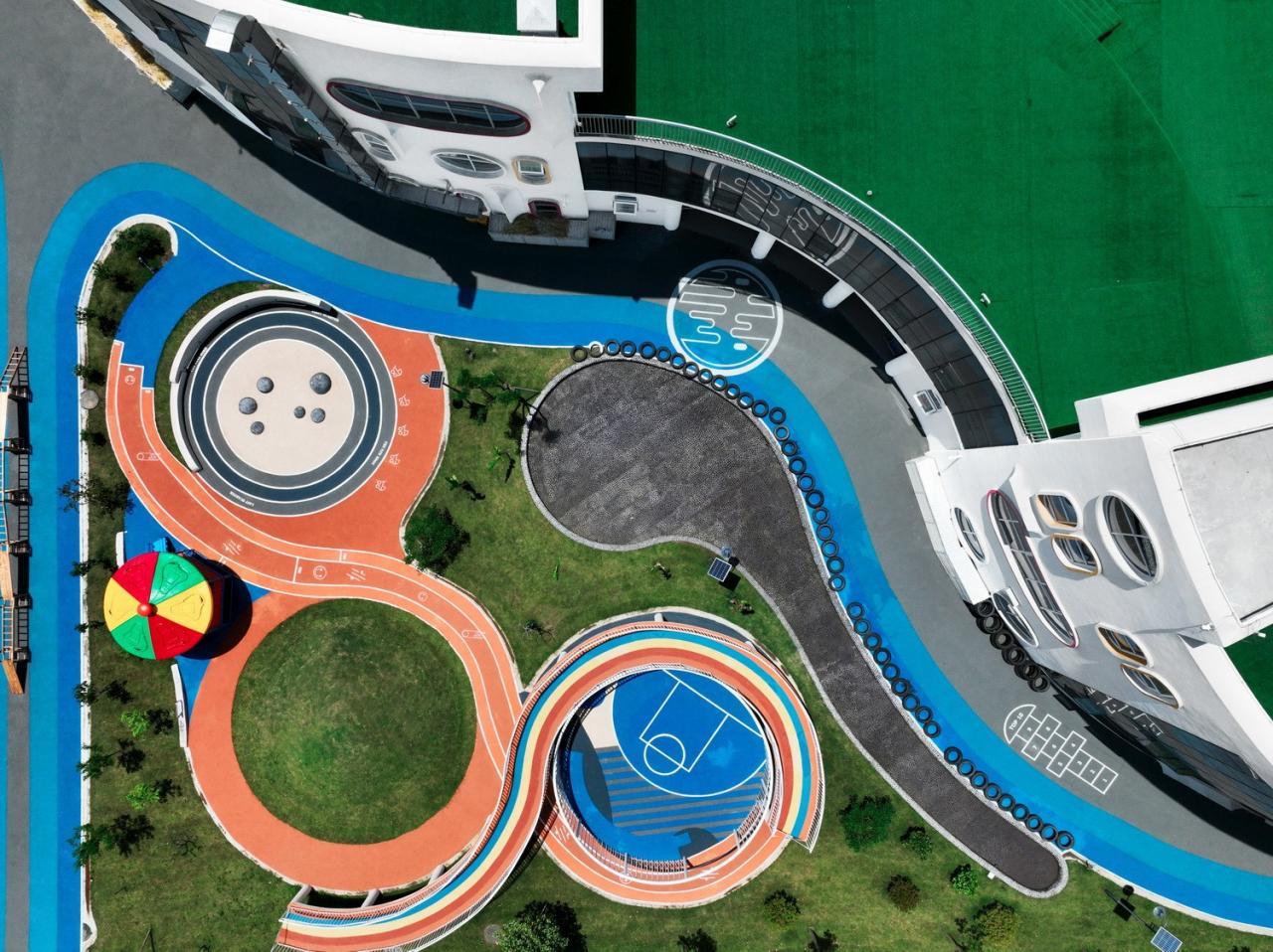 BIM建筑|中国最美幼儿园在县城：平利县第三幼儿园 / 迪卡建筑设计中心