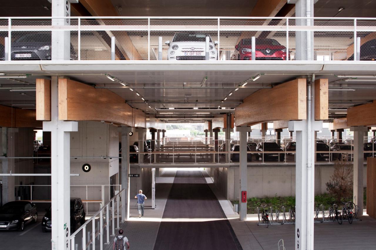 BIM建筑|Park+Ride新模式，私人交通+公交交通 / HUB