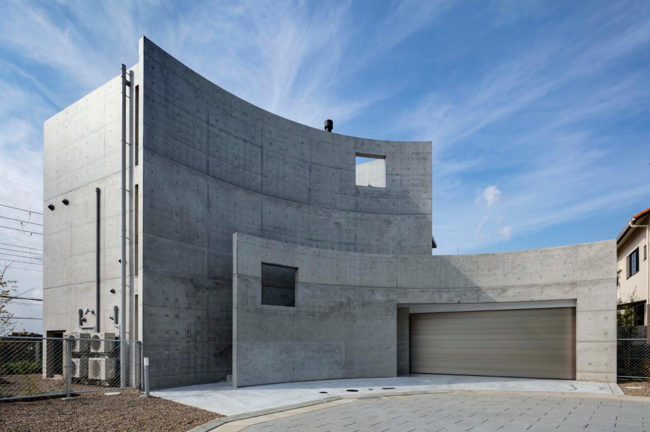 BIM建筑|巷路尽头的住宅 / T2P Architects Office