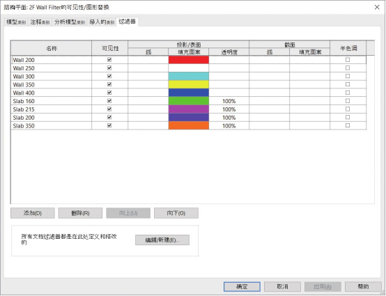 BIM技巧|Revit过滤器怎么设置？Revit墙体厚度过滤器的设置