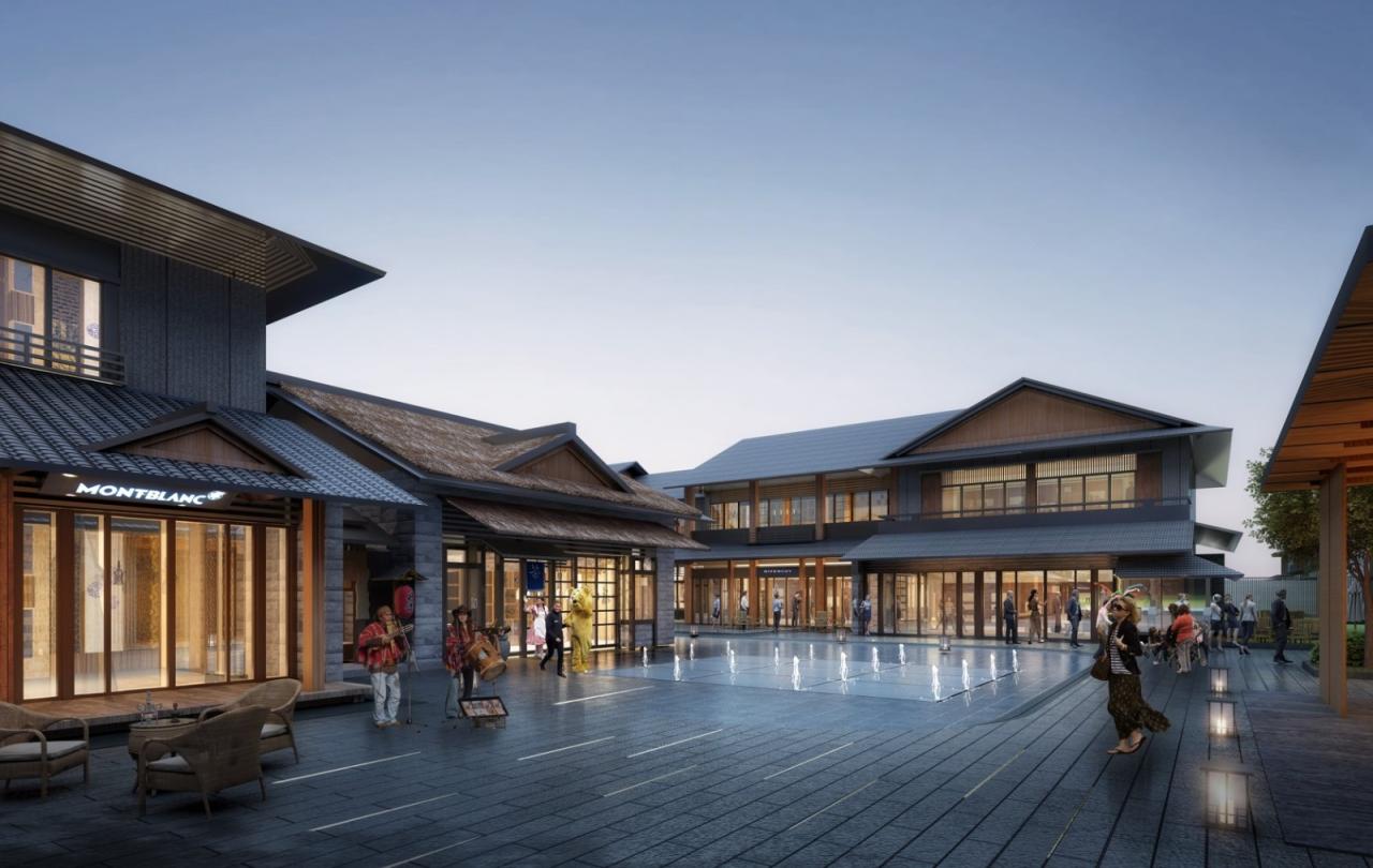 BIM建筑|生活化的轻禅设计: 靖安绿地明镜湾文旅小镇 / UA尤安设计