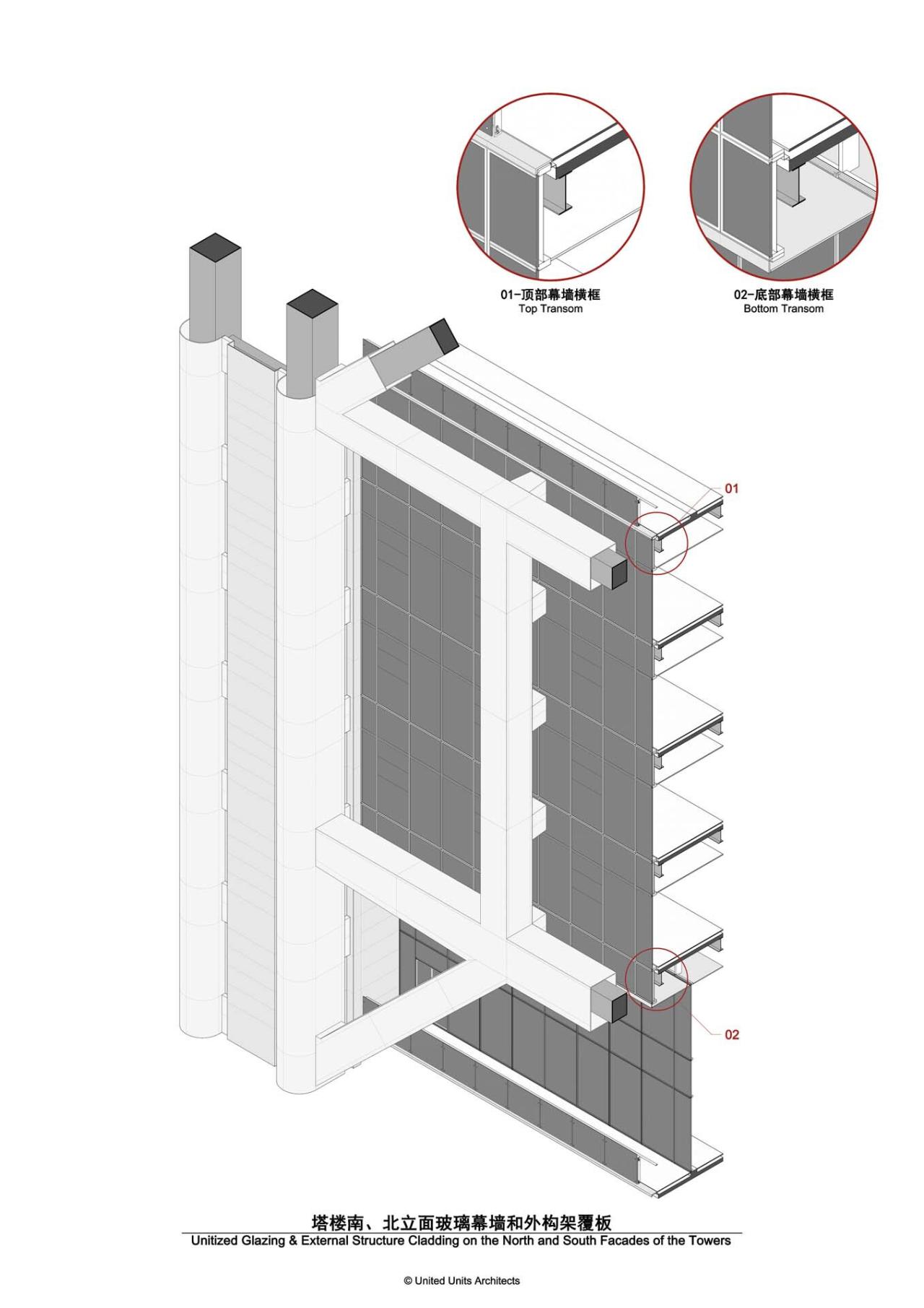 BIM建筑|双擎大厦：瑞丰数字金融中心 / UUA建筑师事务所