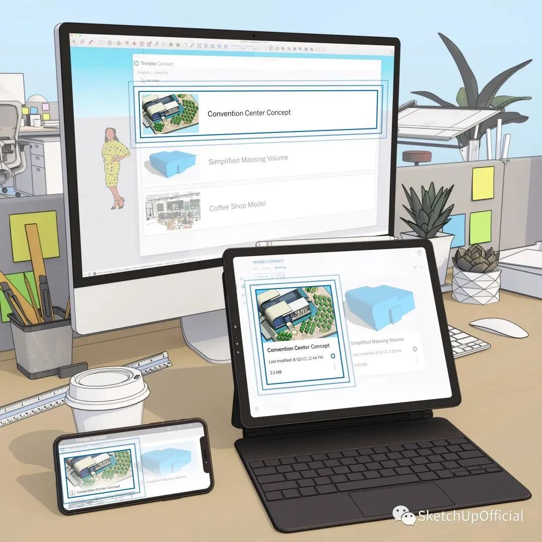 BIM问答|SketchUp for iPad可以渲染吗？SketchUp for iPad使用体验介绍