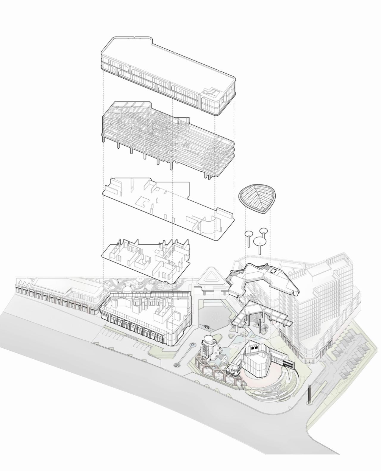 BIM建筑|武汉金地·国际城示范区 / PTA上海柏涛